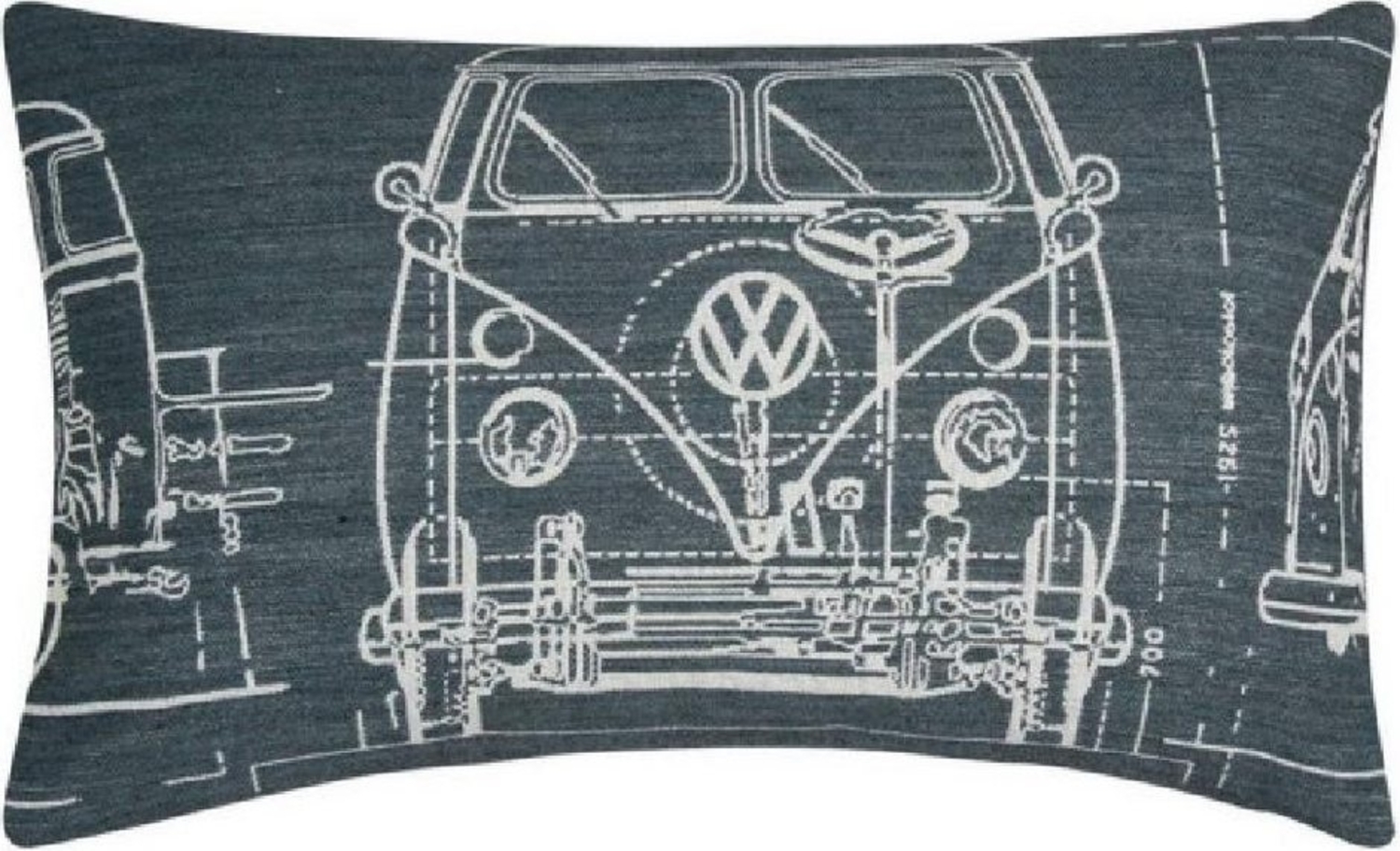 pad Kissen VOLK Buss Grau (35x60 cm) 11690-U25-3560 Bild 1