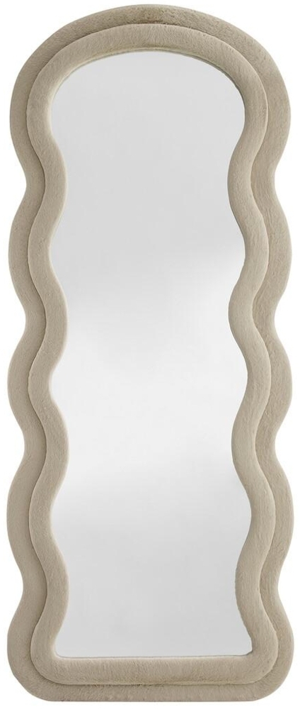 Spiegel 3 x 70 x 170 cm MDF Polyester Spiegelglas Champagner Bild 1