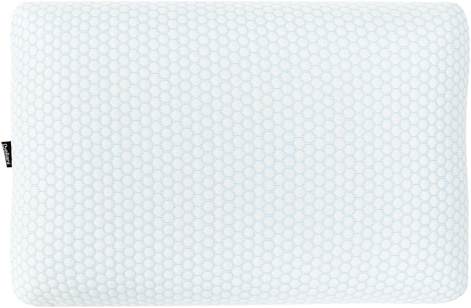 Beliani 'Emin' Kopfkissen hoch, Memory Foam Gel, Polyester weiß, 60x40 cm Bild 1
