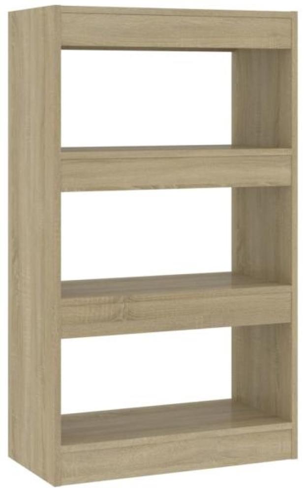 Bücherregal/Raumteiler Sonoma-Eiche 60x30x103 cm 60x35x125cm Bild 1