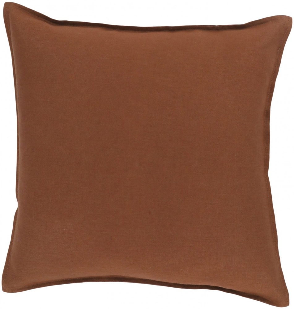 Chic Antique - Kissenbezug Kissenhülle 50x50cm Leinen Terracotta 16101414 Bild 1