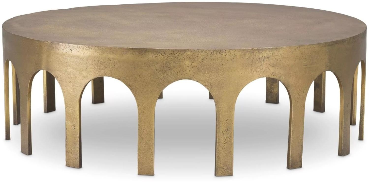 EICHHOLTZ Coffee Table Gardini Vintage Brass Bild 1