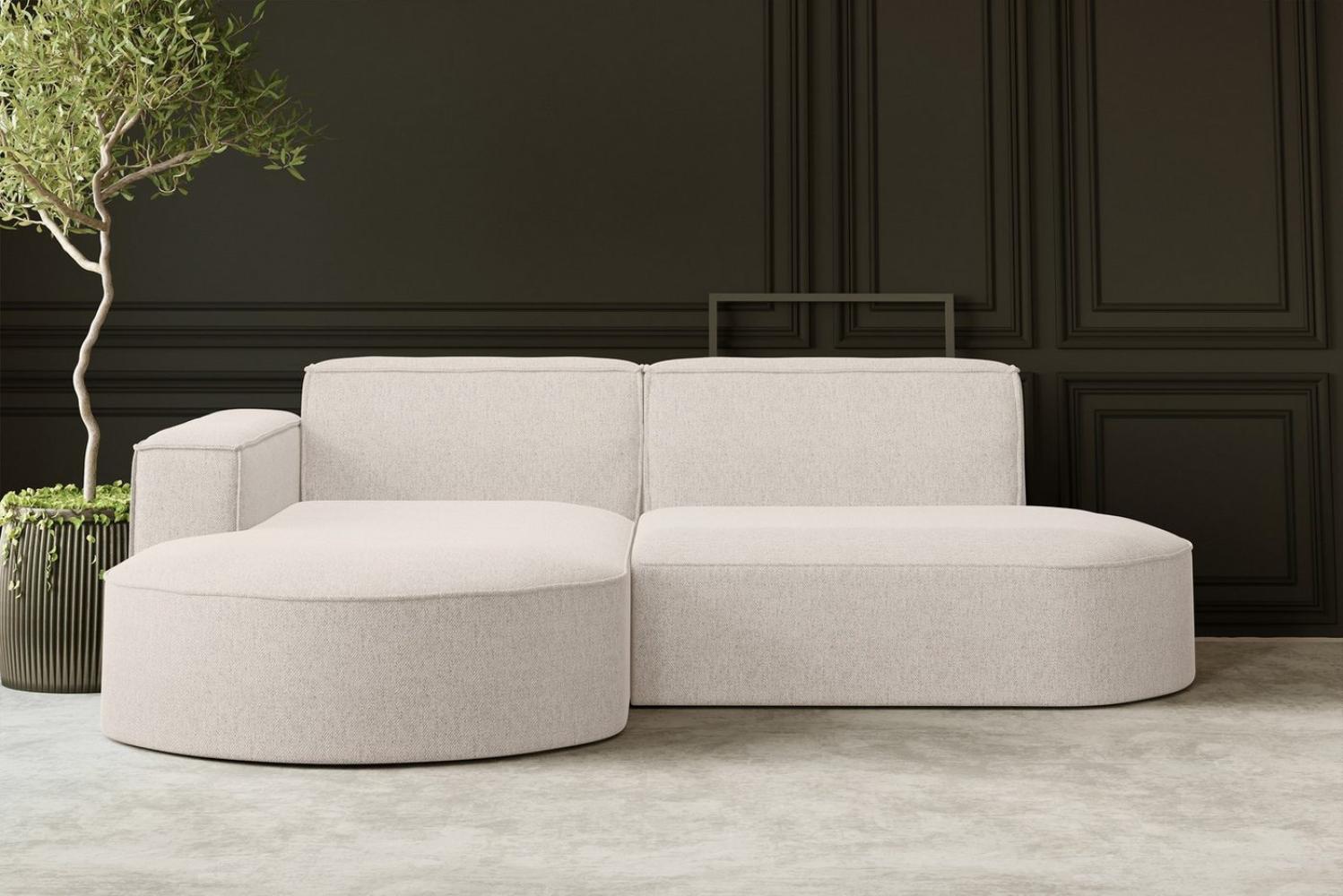 Kaiser Möbel Ecksofa Designer MODENA STUDIO L stoff Poso und Neve Bild 1