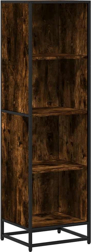 vidaXL Bücherregal Räuchereiche 40x35x139 cm Holzwerkstoff 849126 Bild 1