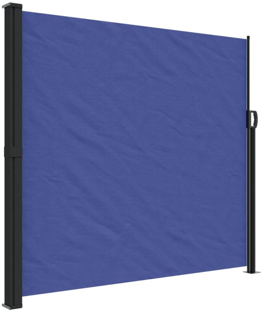 vidaXL Seitenmarkise Ausziehbar Blau 180x600 cm 4004536 Bild 1