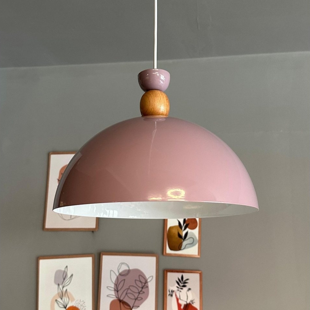 Bamyum Pendelleuchte Pendelleuchte Yimpi Hängelampe Industrial Ø30 cm, E27, Moderne Lampe, ohne Leuchtmittel, E27, Dimmbar, Einstellbare Kabellänge Bild 1