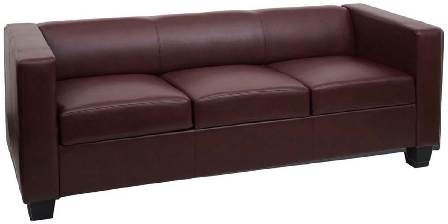 MCW 3-Sitzer Lille-S-K-3, 3-Sitzer, bequeme Sitzpolsterung, Lounge-Stil, Abgerundete Kanten Bild 1