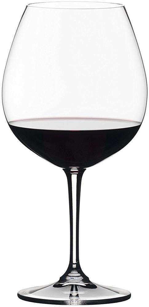 Riedel Vivant Pinot Noir, 4er Set, Rotweinglas, Weinglas, Hochwertiges Glas, 700 ml, 0484/07 Bild 1