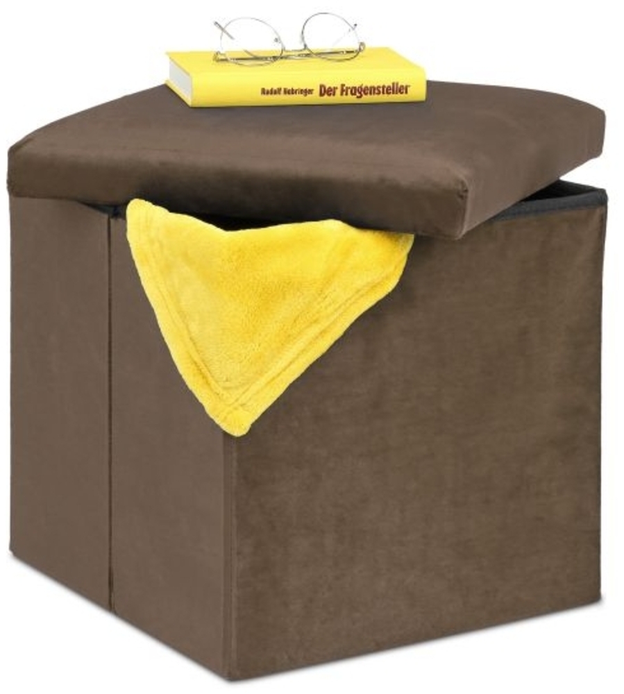 Sitzhocker mit Stauraum Bild 1