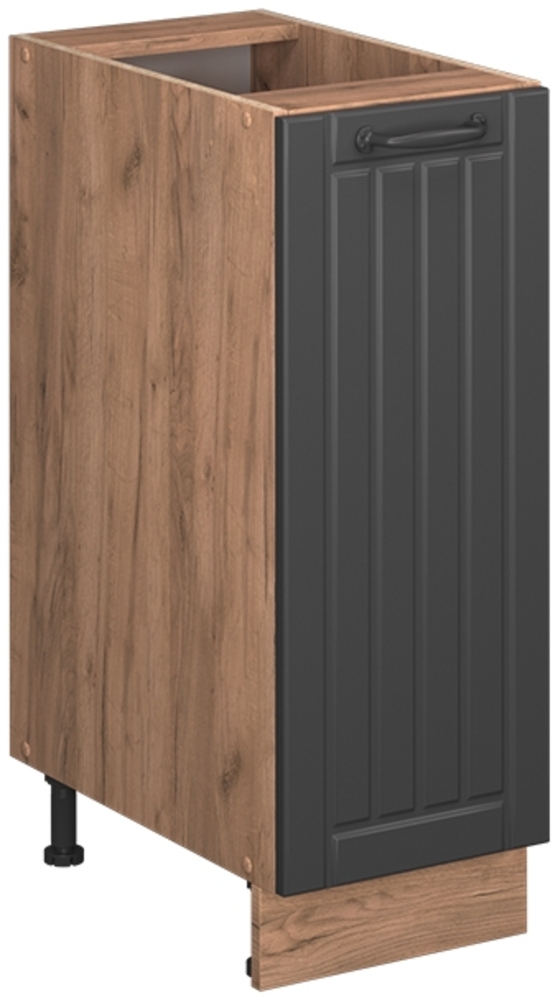 Apothekerschrank Fame-Line Dunkelgrau 30 cm , AP Anthrazit Vicco Bild 1