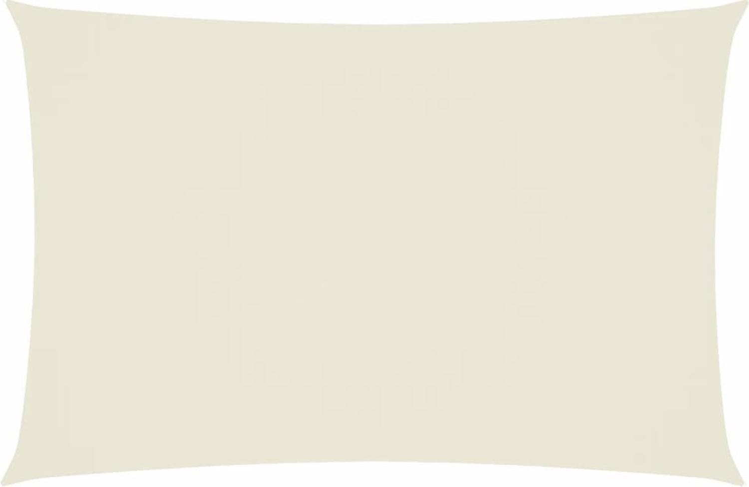 vidaXL Sonnensegel Oxford-Gewebe Rechteckig 2x4 m Creme 42298 Bild 1