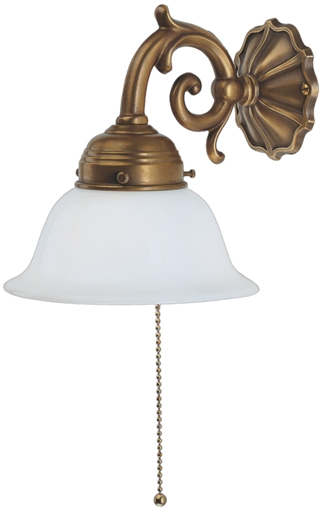 Wandleuchte A10-11op Berliner Messing Bild 1