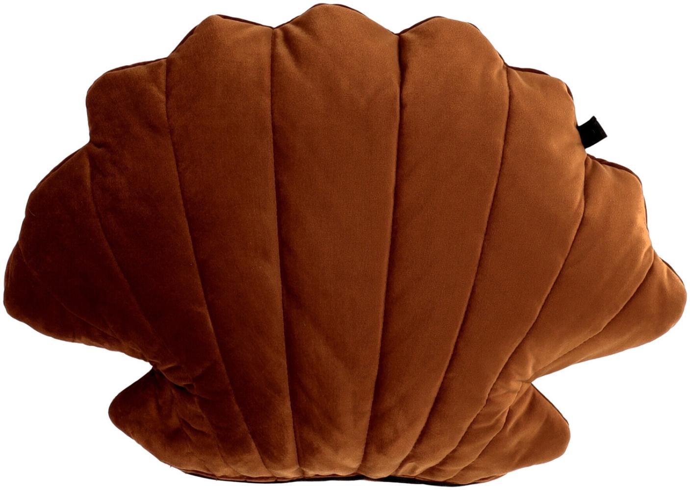 Overseas Sea Shell Kissen, 100% Polyester in Copper, 50 x 35 cm Bild 1