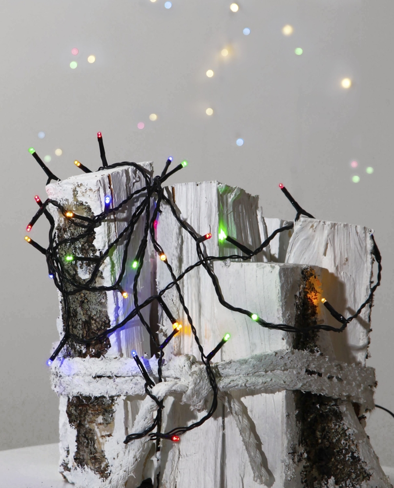 Star 591-01, Serie Micro-LED Lichterkette, 30tlg, Plastik, Multi Bild 1