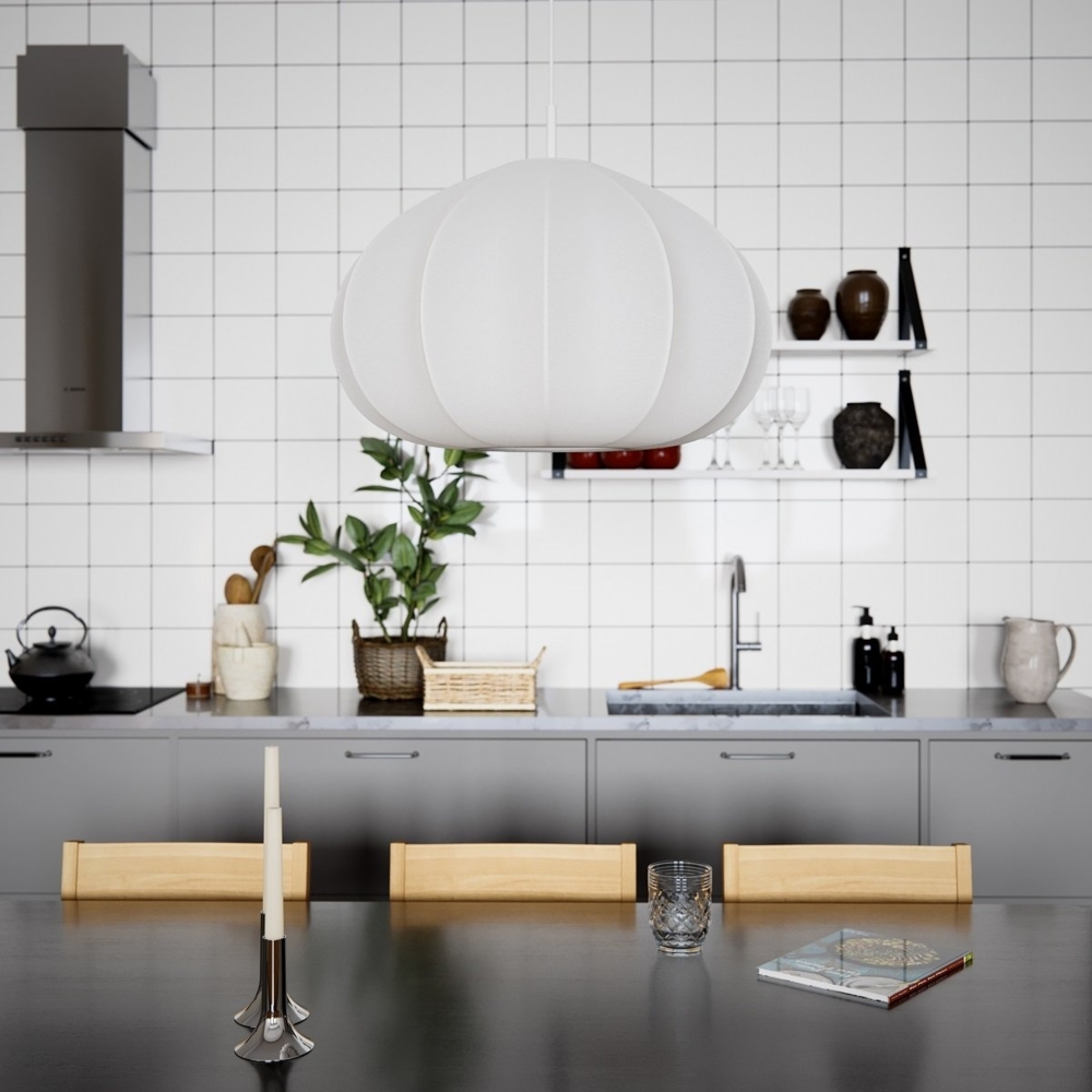 By Rydéns 4211050-5000 Ebba 60 Pendelleuchte weiß Bild 1