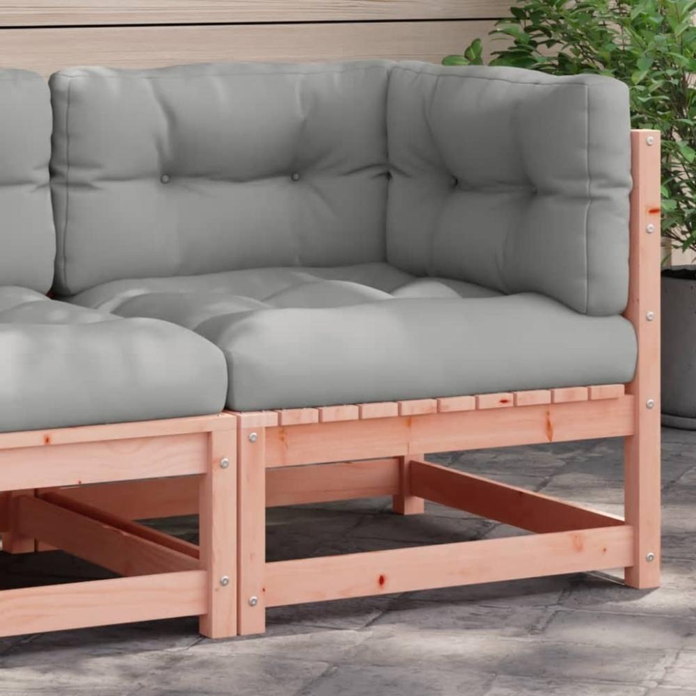 vidaXL Garten-Ecksofa mit Kissen Massivholz Douglasie 838067 Bild 1