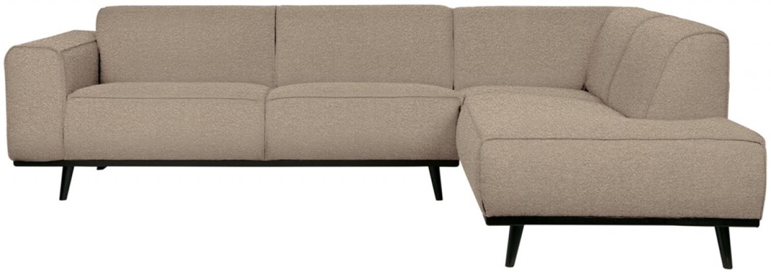 Ecksofa Statement Rechts - Bouclé Beige Bild 1