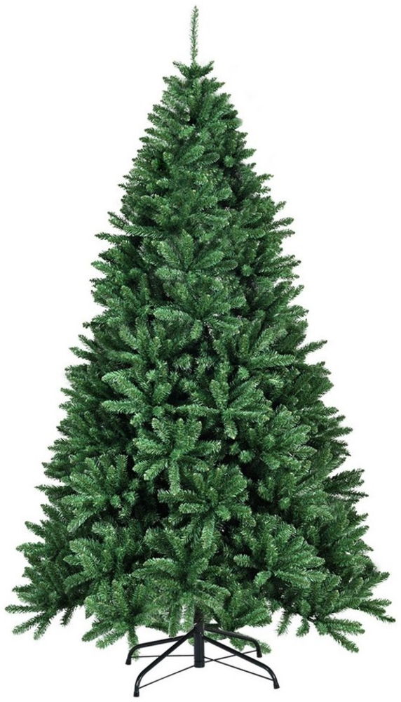 COSTWAY Künstlicher Weihnachtsbaum, 1355 PVC Nadeln, mit Metallständer Bild 1