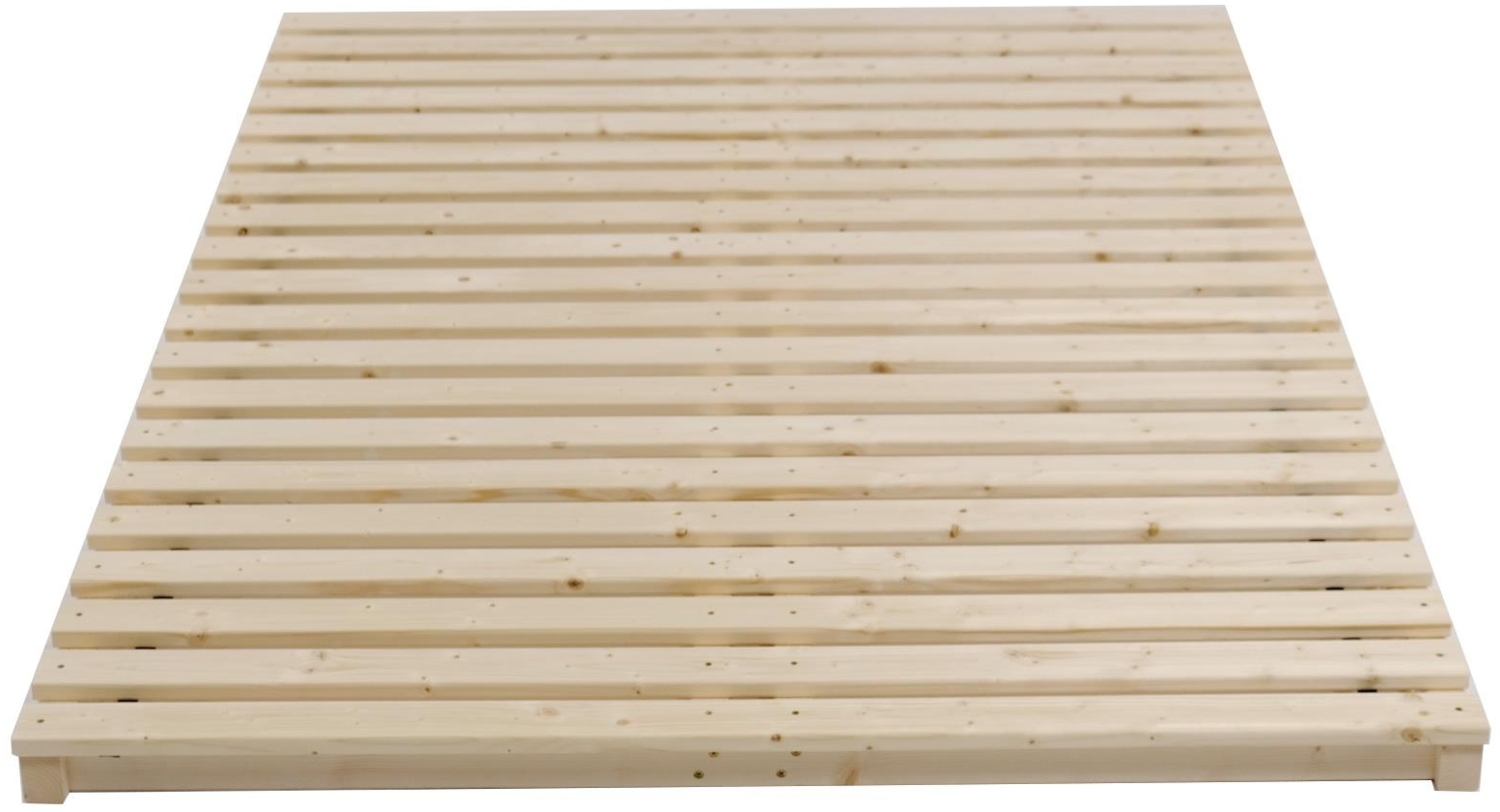 Lattenrost Rollrost inkl. Rahmen " Latten - Poldi " Breite 90 cm Länge 190 cm Bild 1