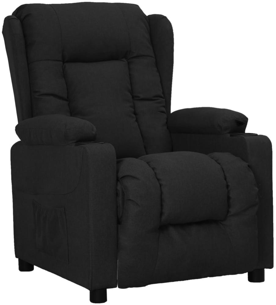 vidaXL Relaxsessel Schwarz Stoff 339050 Bild 1