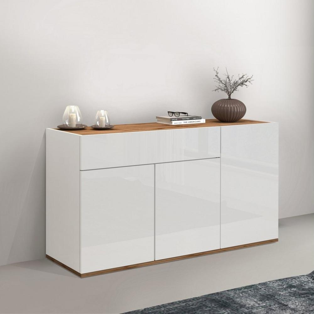 INOSIGN Sideboard Garda, Kommode, Schrank, Kredenz, 3 Türen, 1 Schublade, grifflos Breite 120,1 cm Bild 1