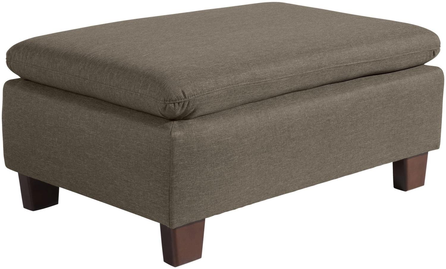 Hocker Katti Bezug Flachgewebe Buche nussbaum dunkel / sahara 22931 Bild 1