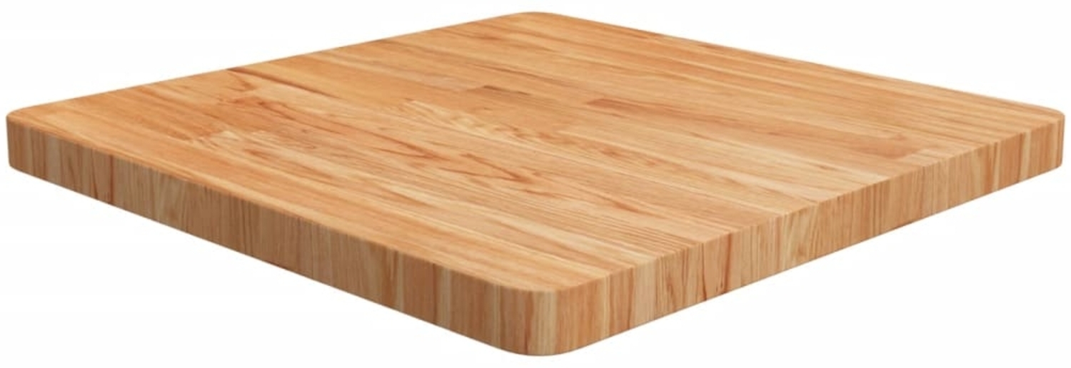 vidaXL Tischplatte Quadratisch Hellbraun 60x60x4cm Behandelte Eiche 343060 Bild 1