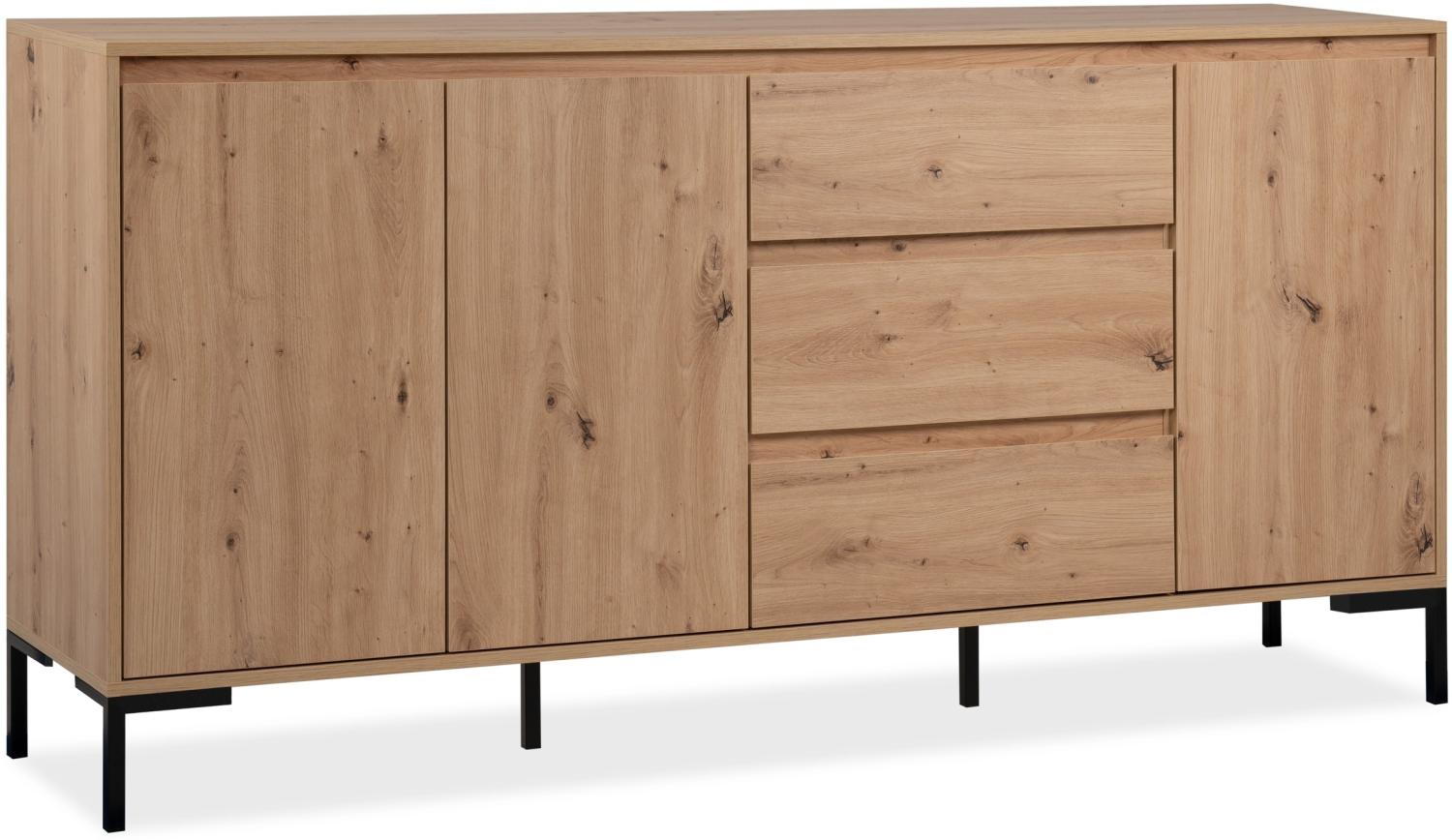 Sideboard >Korsika< (BxHxT: 170x87x40 cm) in Dekor Artisan Oak Bild 1