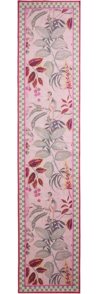 Next Läufer Waschbarer Läufer, Blumenmuster, exotischer Affe Bild 1