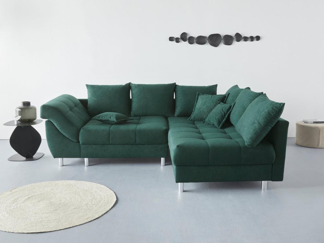 COLLECTION AB Ecksofa Joseli L-Form, inklusive Federkern, Recamiere links oder rechts montierbar Bild 1