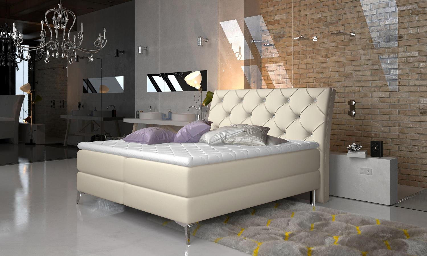 Wohnideebilder Adel 180X200 Beige Boxspringbett Ad_12_1.8 Bild 1