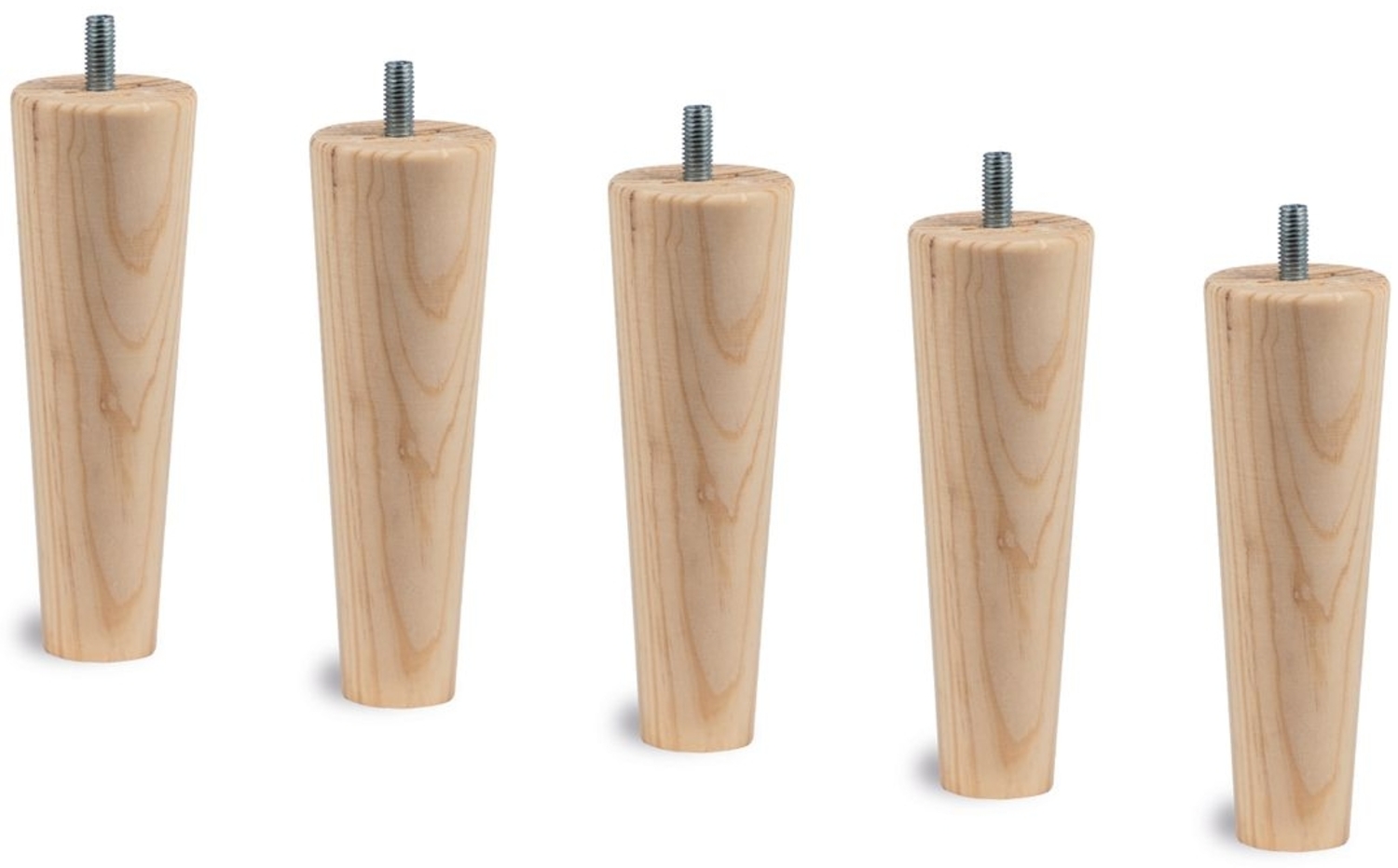 Bett mit gefüttertem Kopfteil – Samtstoff - 150 x 190 cm Bild 1