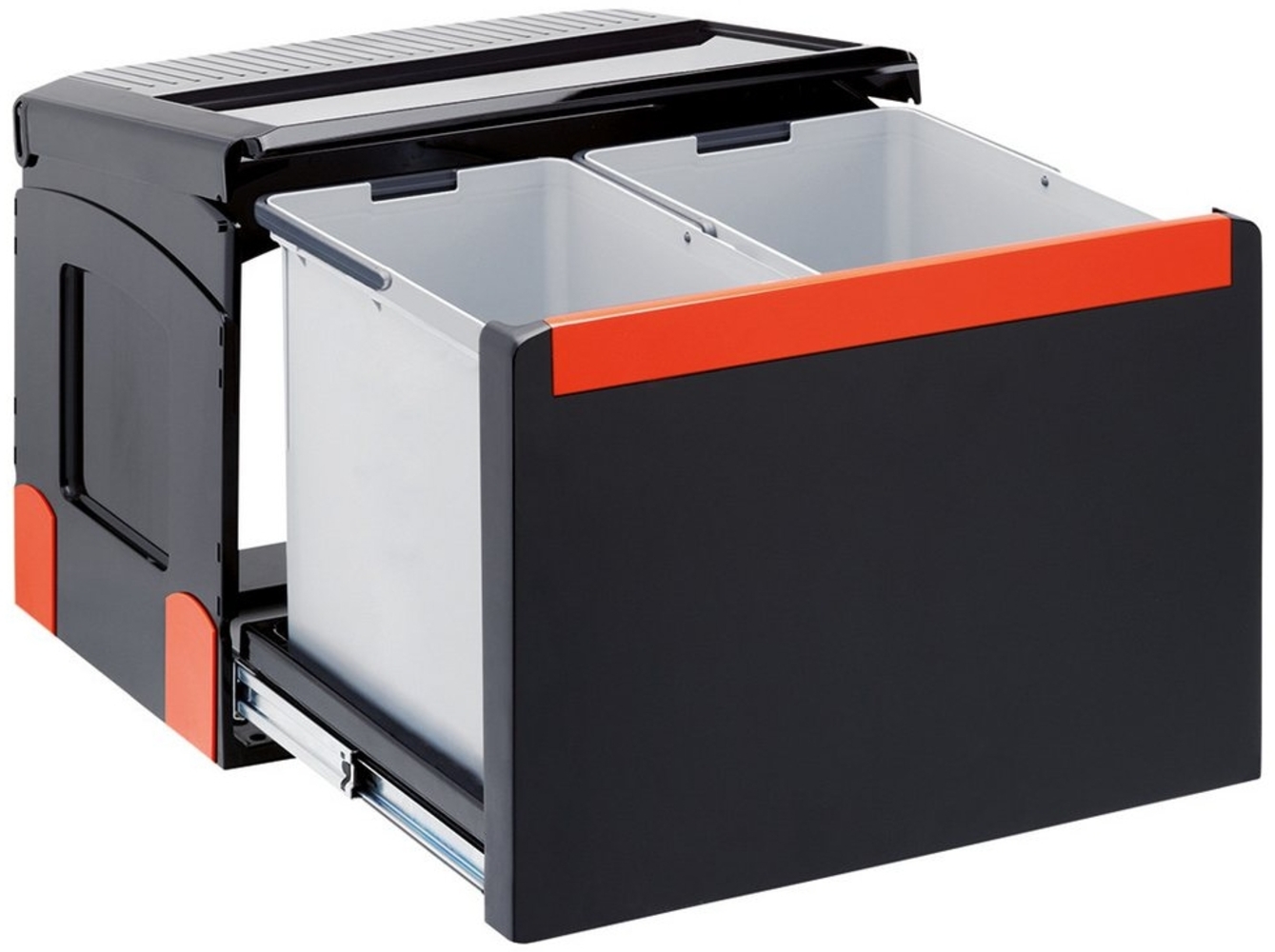 FRANKE Abfallsorter 32 (14 + 18) Liter CUBE 50 ab 50 cm Schrankbreite, Handauszug Bild 1