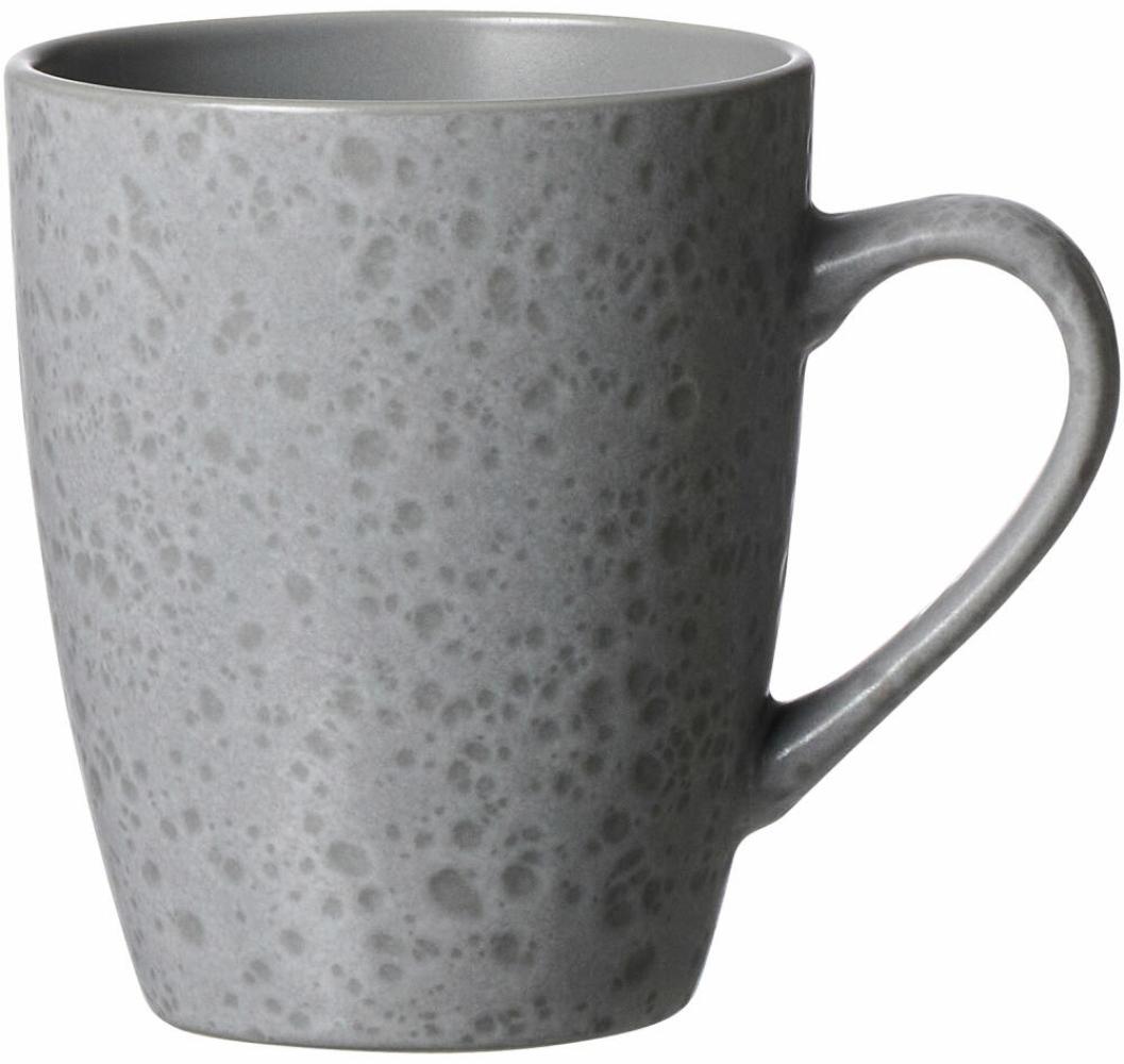 Ritzenhoff & Breker Becher Kitwe, Kaffeebecher, Teetasse, Kaffee Tasse, Steinzeug, Grau, 370 ml, 271669 Bild 1