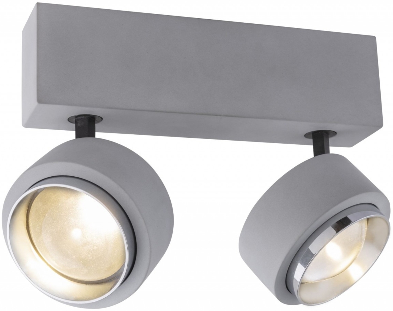 Deckenleuchte Wohnzimmer LED Deckenlampe 2 Flammig Deckenstrahler 55011D2 Bild 1