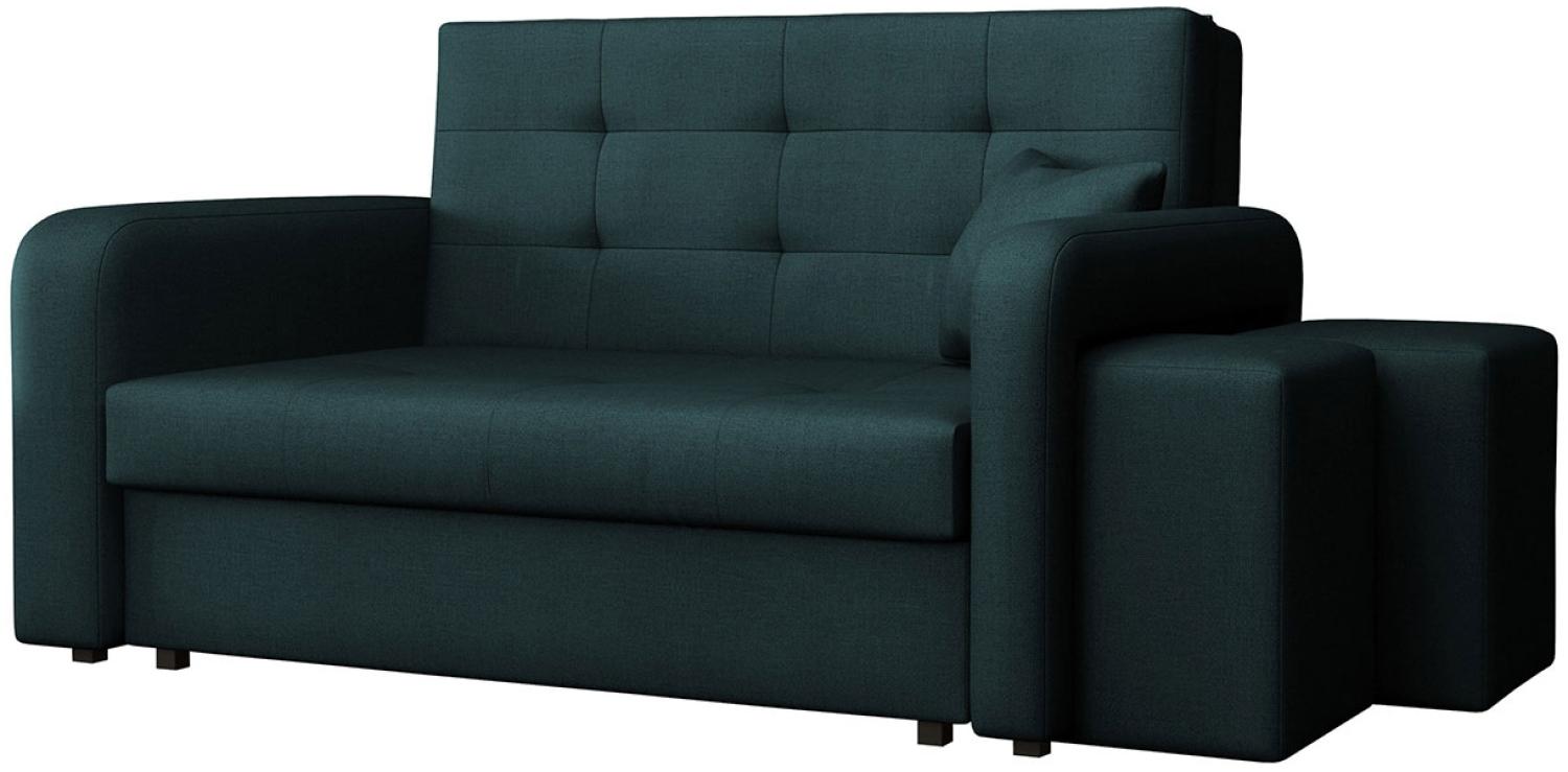 Schlafsofa Viva Home II, Nische für Hocker auf der rechten Seite, Farbe: Malmo 81 Bild 1