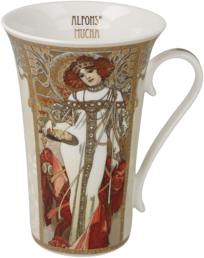 Goebel Artis Orbis Alphonse Mucha Herbst / Winter - Künslterbecher 67012061 Bild 1