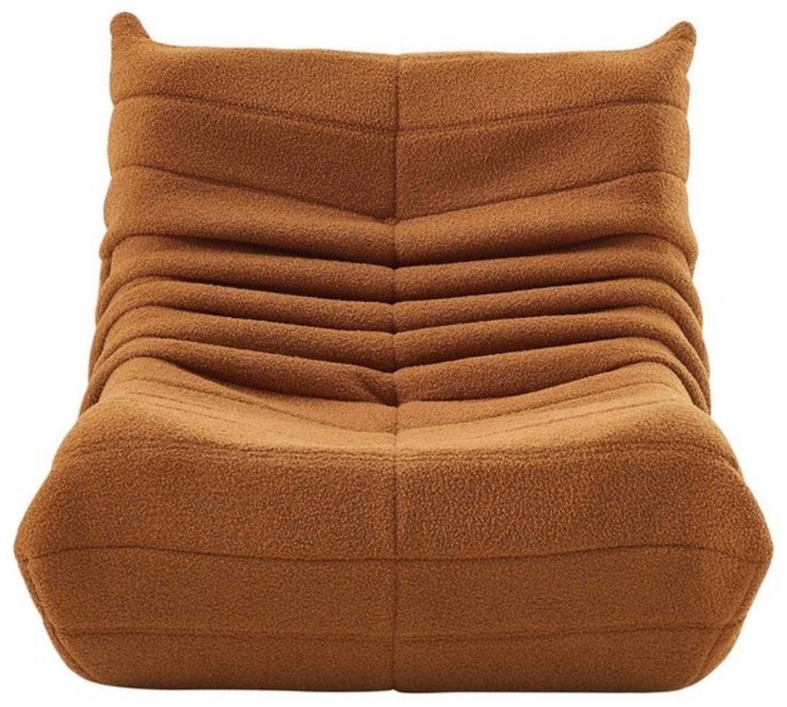 OKWISH Sitzsack Einzelsofa, Wohnzimmer Sofa, Loungesofa, Kindersofa, Küchensofa (Teddyfleece+Schaumstoff mit hoher Dichte, 1 St, Interne rahmenlose Struktur), Produkt als komprimierte Verpackung Bild 1