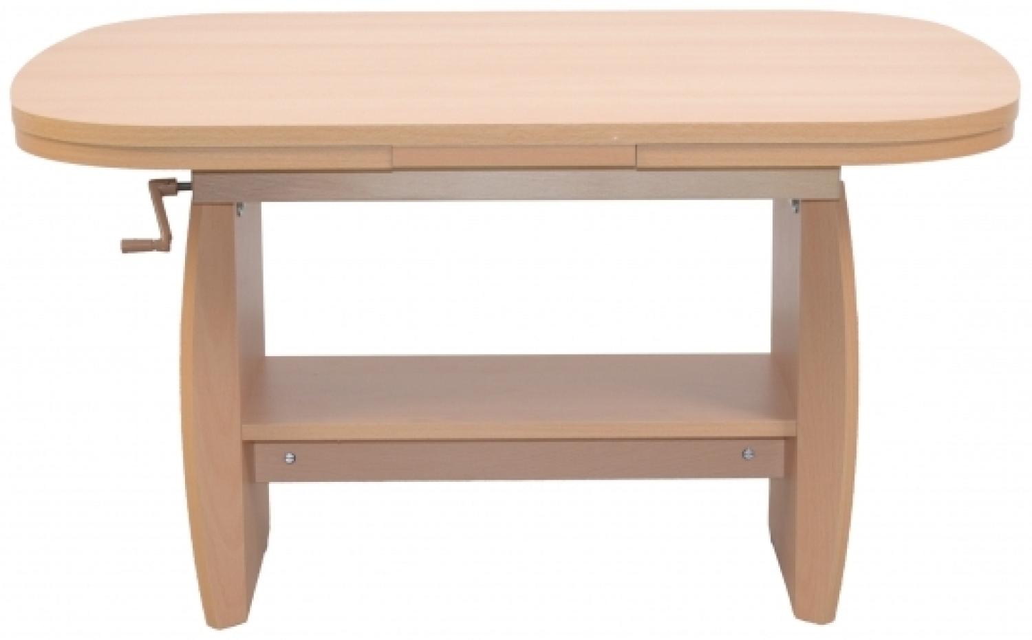 Funktions-Couchtisch "Muran" Buche-Nachbildung Bild 1
