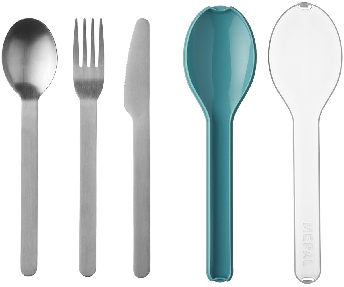 Mepal ELLIPSE Besteck-Set 3-teilig Nordic Green - A Bild 1