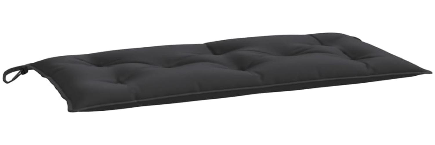 vidaXL Gartenbank-Auflage Schwarz 110x50x7 cm Oxford-Gewebe 361818 Bild 1