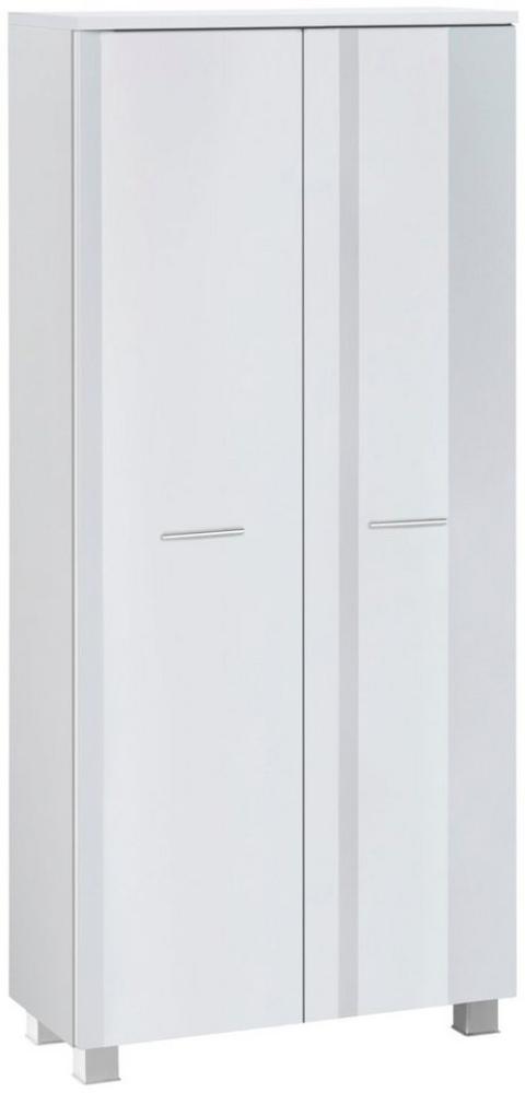 welltime Midischrank Trento, verschiedene Ausführungen und Farben Badmöbel, Badschrank, 60 cm breit, 2 Türen, viel Stauraum Bild 1