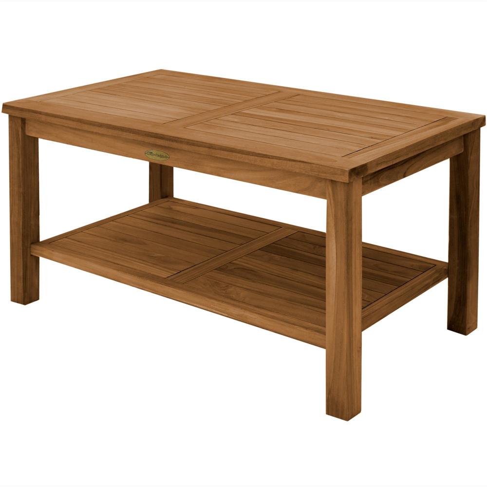 Couchtisch Palermo Teak Massivholz Bild 1