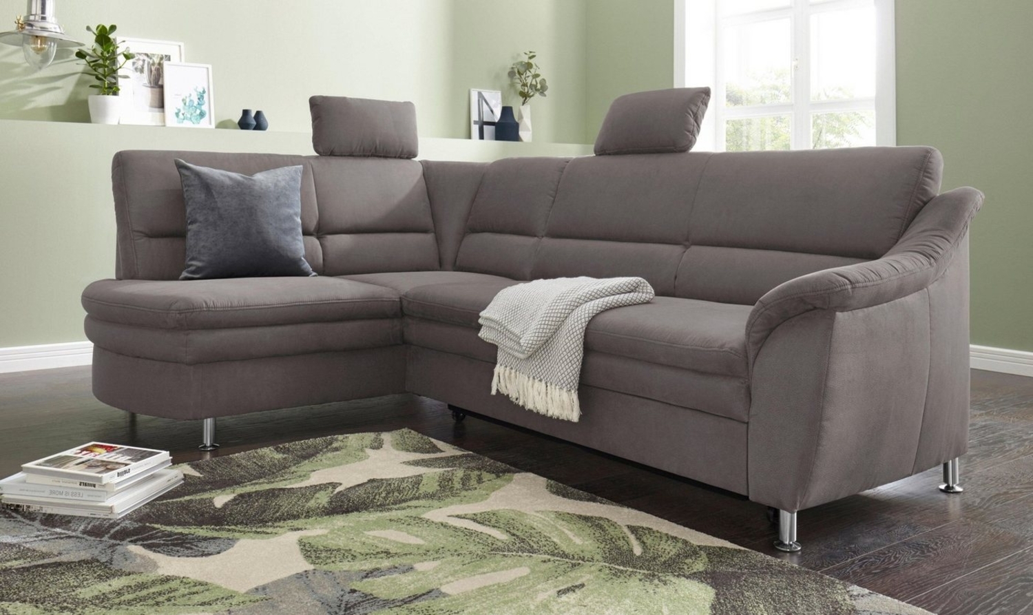 sit&more Ecksofa Cardoso L-Form, mit Federkern, wahlweise mit Bettfunktion und Schubkasten Bild 1