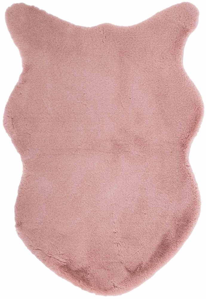 Teppich Kathlyn aus Polyester, Rosa Bild 1