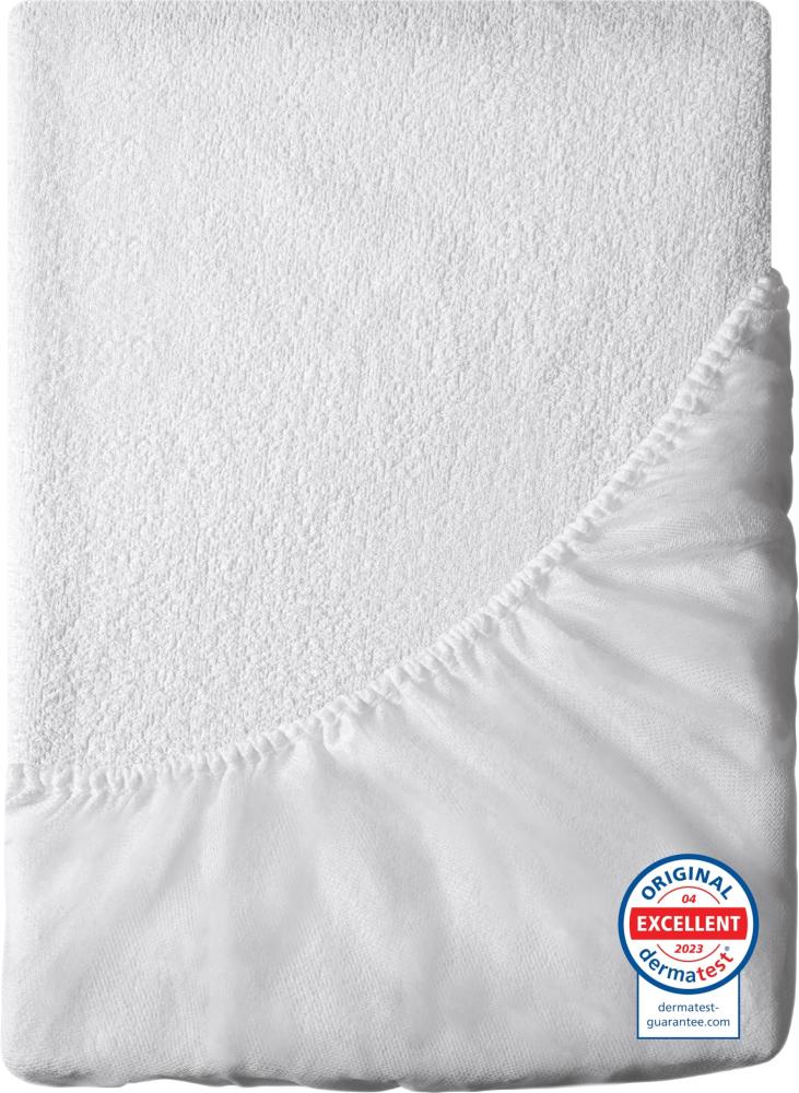 Matratzenschoner 90 x 190/200 Wasserdicht Dreamzie - Oeko-TEX und Made in EU - Atmungsaktive Anti-Allergie und Anti Milben Bild 1