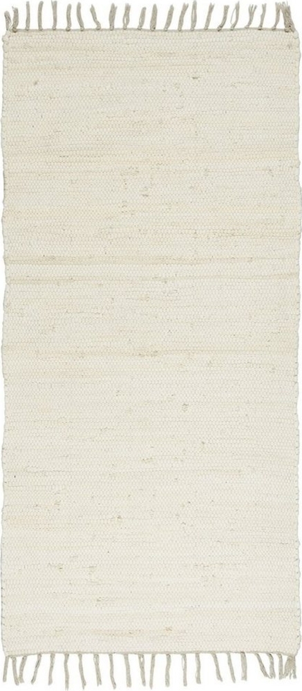 Ib Laursen Läufer Teppich Läufer Wohnraum 60x120cm Baumwolle Creme Ib Laursen 65014-01 Bild 1