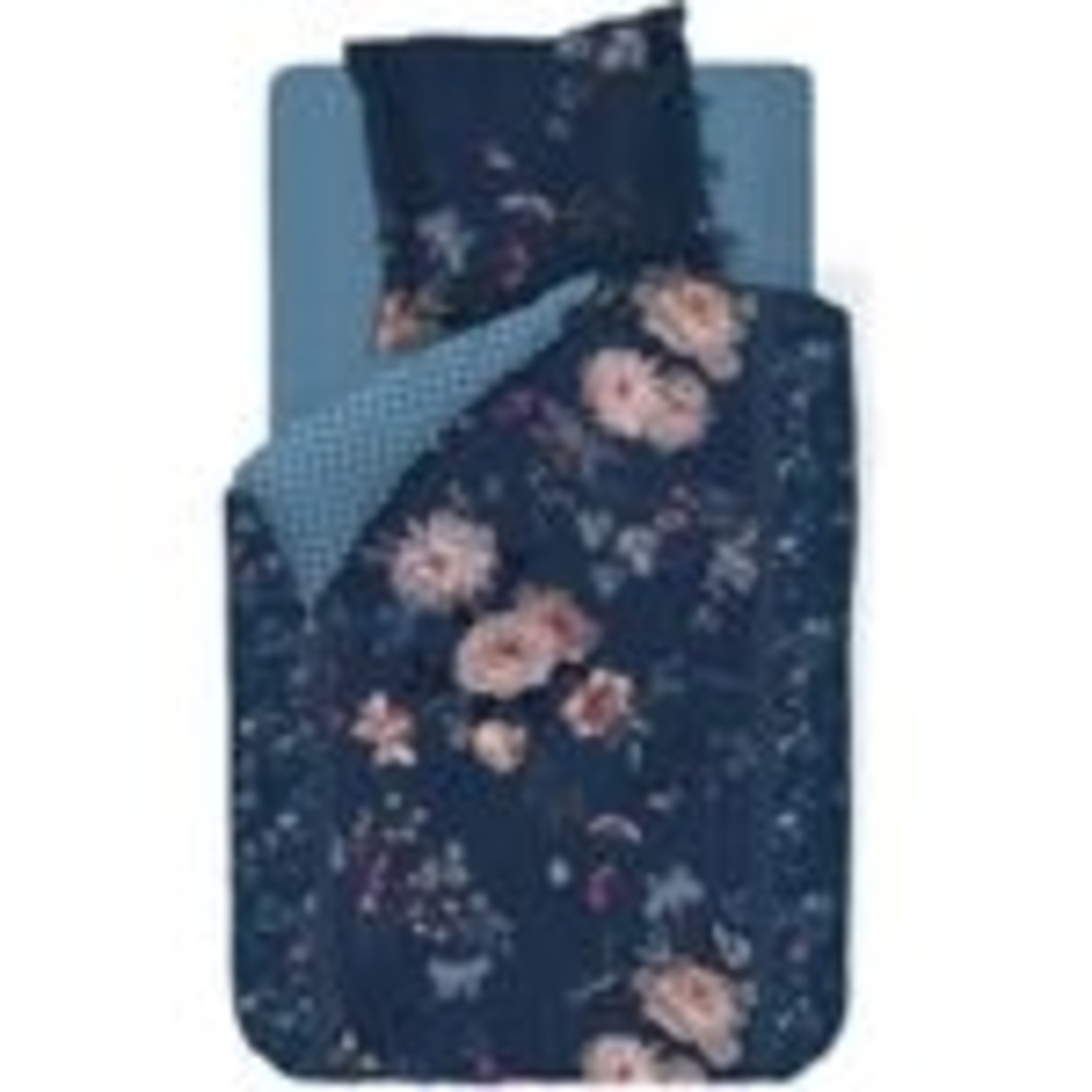 Pip Studio Bettwäsche Tokyo Bouquet Dark Blue 135 x 200 + 80 x 80 cm Bild 1