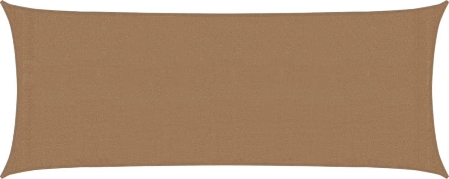 vidaXL Sonnensegel 160 g/m² Taupe 2x4,5 m HDPE 311395 Bild 1