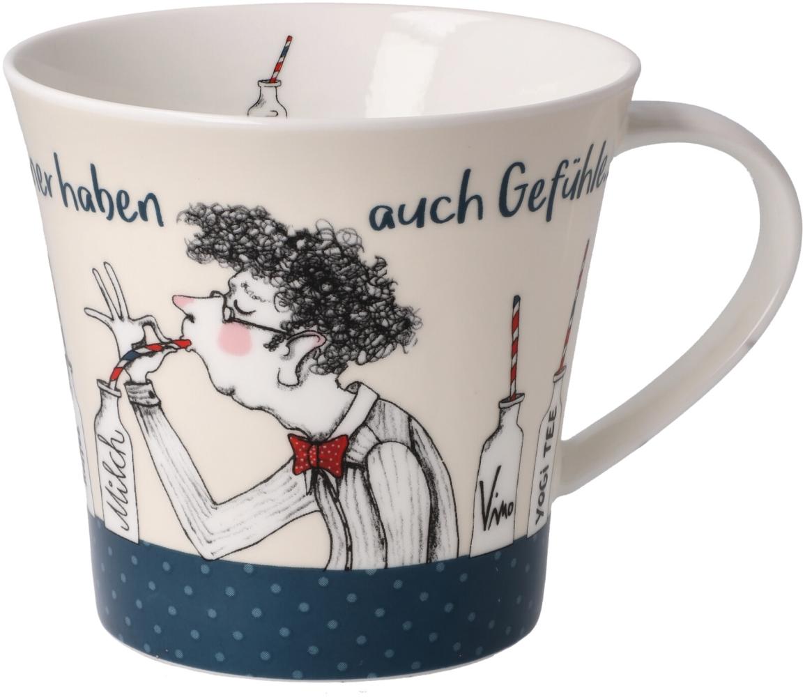 Goebel Coffee-/Tea Mug Barbara Freundlieb - Männer haben Gefühle, Tasse, Becher, Fine Bone China, Bunt, 350 ml, 27001051 Bild 1